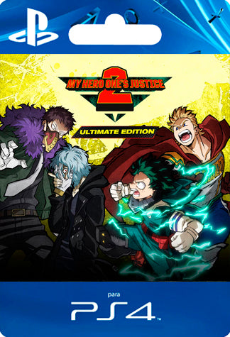 MY HERO ONES JUSTICE 2 Ultimate Edition PS4