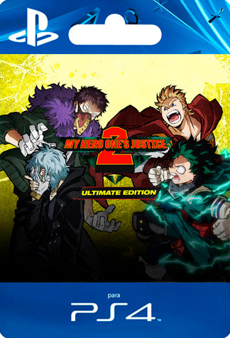 MY HERO ONES JUSTICE 2 Ultimate Edition PS4
