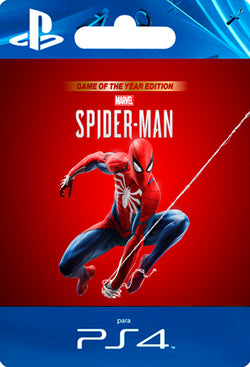 Marvels Spider Man Game of the Year Edition PS4