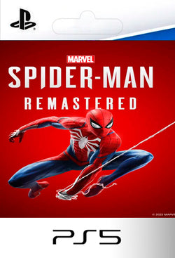 Marvels Spider Man Remastered PS5