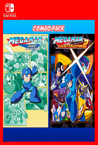 Mega Man Legacy Collection 1 & 2 Combo Pack Switch