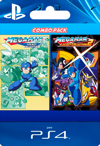 Mega Man Legacy Collection 1 and 2 Combo Pack PS4