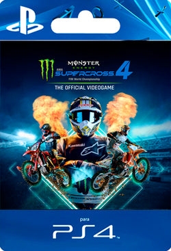 Monster Energy Supercross The Official Videogame 4 PS4