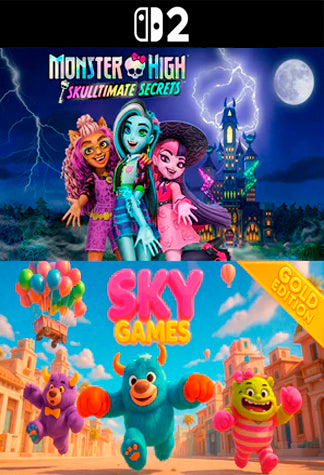 Monster High Skulltimate Secrets & Sky Games Gold Edition Nintendo Switch 2