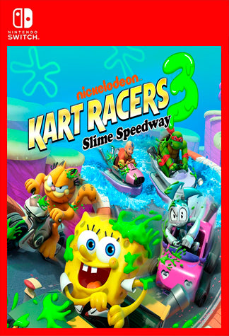 Nickelodeon Kart Racers 3 Slime Speedway Switch