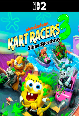 Nickelodeon Kart Racers 3 Slime Speedway Switch 2