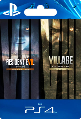 Resident Evil 7 Gold Edition & Village Gold Edition PS4