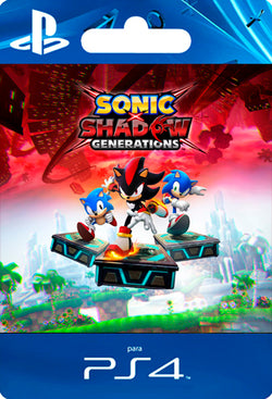 SONIC X SHADOW GENERATIONS PS4