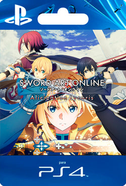 SWORD ART ONLINE Alicization Lycoris PS4