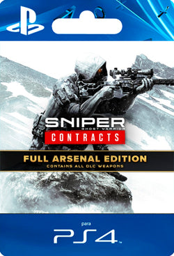 Sniper Ghost Warrior Contracts Full Arsenal Edition PS4