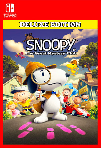 Snoopy & The Great Mystery Club Deluxe Edition Switch