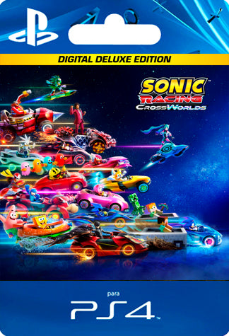 Sonic Racing CrossWorlds Digital Deluxe Edition PS4