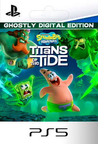 SpongeBob SquarePants Titans of the Tide Ghostly Digital Edition PS5