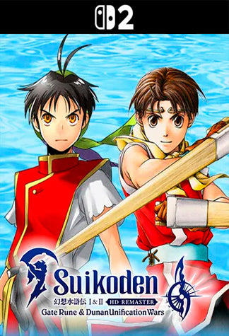 Suikoden I&II HD Remaster Gate Rune and Dunan Unification Wars Switch 2 (Version Switch 1)