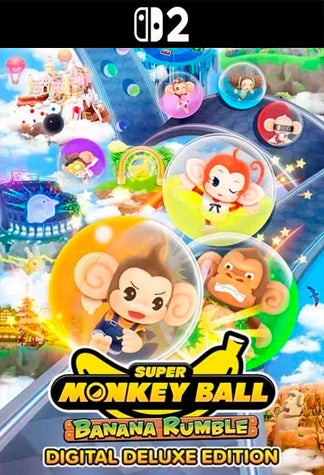 Super Monkey Ball Banana Rumble Digital Deluxe Edition Switch 2