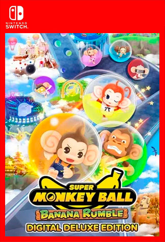 Super Monkey Ball Banana Rumble Digital Deluxe Edition Switch