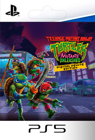 Teenage Mutant Ninja Turtles Mutants Unleashed Digital Deluxe Edition PS5