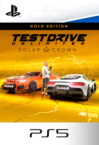 Test Drive Unlimited Solar Crown Gold Edition PS5