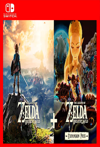 The Legend of Zelda Breath of the Wild Bundle Switch