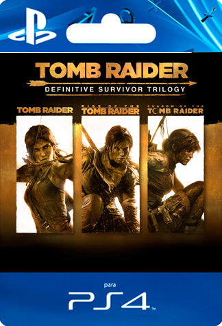 Tomb Raider Definitive Survivor Trilogy PS4