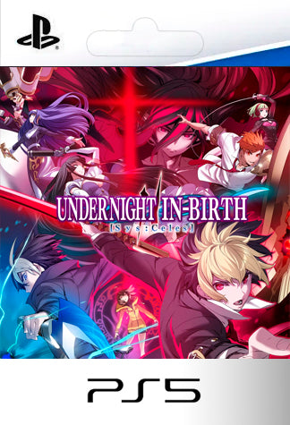 UNDER NIGHT IN BIRTH II Sys Celes PS5