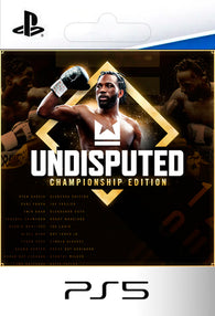 Undisputed Championship Edition PS5