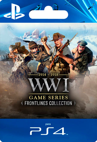 WW1 Game Series Frontlines Collection PS4