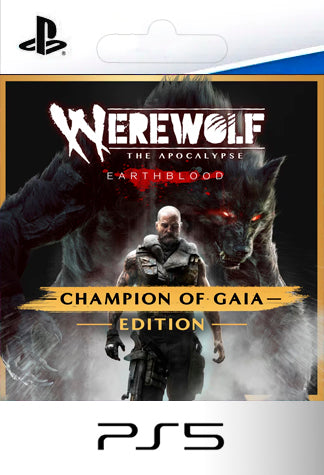 Werewolf The Apocalypse Earthblood Champion of Gaia Edition PS5 (Version PS4)
