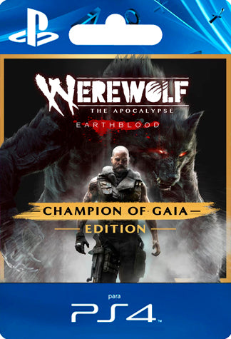 Werewolf The Apocalypse Earthblood Champion of Gaia Edition PS4