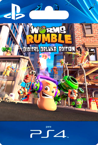 Worms Rumble Digital Deluxe Edition PS4