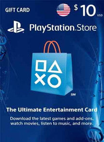 $10 USD PlayStation Gift Card PSN USA - Chilecodigos