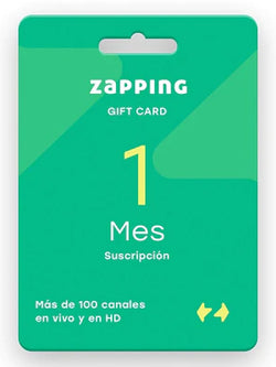 1 Mes Membresia Zapping Gift Card Chile