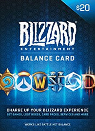 $20 USD Blizzard Battle.net Gift Card USA - Chilecodigos
