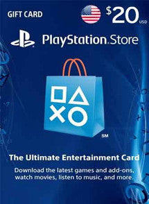 $20 USD PlayStation Gift Card PSN USA - Chilecodigos