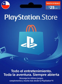 $25 USD PlayStation Gift Card PSN CHILE