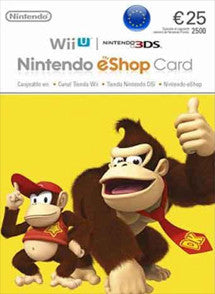 $25 EUR Nintendo Eshop ESPAÑA - Chilecodigos