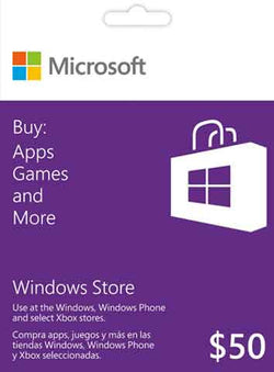 $50 USD Microsoft Windows Store - Chilecodigos