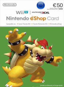 $50 EUR Nintendo Eshop ESPAÑA - Chilecodigos