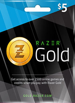 $5 USD Razer Gold Gift Card Global | Chilecodigos