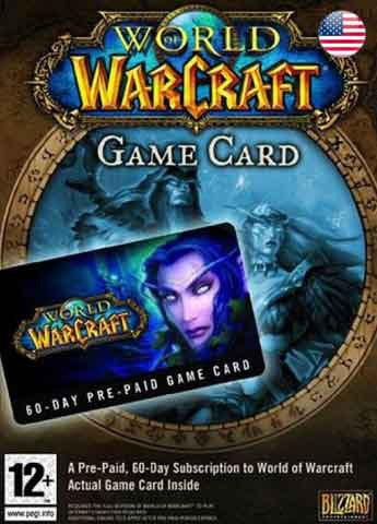 60 Dias Membresia World of Warcraft Gift Card USA - Chilecodigos