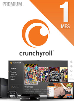 1 Mes Membresia Crunchyroll Premium Gift Card Chile - Chilecodigos