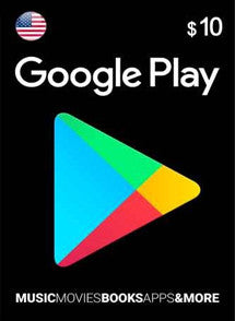 $10 USD Google Play Gift Card USA - Chilecodigos