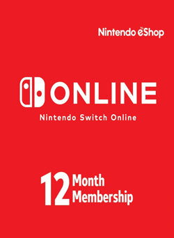 12 Meses Membresia Nintendo Online Gift Card USA - Chilecodigos