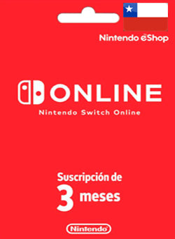 3 Meses Membresia Nintendo Online Gift Card CHILE - Chilecodigos
