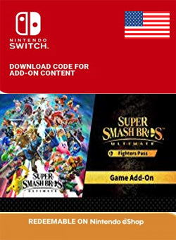 Super Smash Bros Ultimate Fighter Pass Nintendo Switch - Chilecodigos